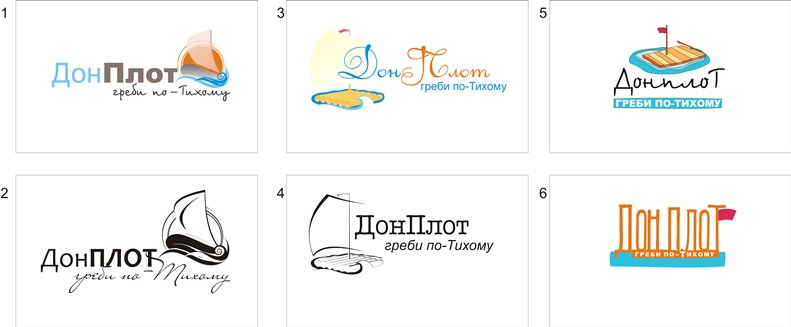 Дизайн лого сайта Донплот
